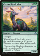 Crested Herdcaller (RIX-126) [Rivals of Ixalan] Foil