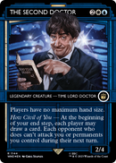 The Second Doctor (Showcase) (Surge Foil) (WHO-1144) (Borderless) [Doctor Who] Foil