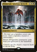 Primevals' Glorious Rebirth (DOM-201) [Dominaria] Foil