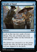 Sleight of Hand (WOE-067) [Wilds of Eldraine] Foil