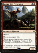 Rampaging Ferocidon (PRE-154) [Ixalan Promos] Foil