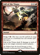 Fall of the Titans (PRE-109) [Oath of the Gatewatch Promos] Foil