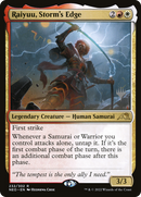 Raiyuu, Storm's Edge (PPNEO-232) [Promo Pack: Kamigawa: Neon Dynasty Promos] Foil