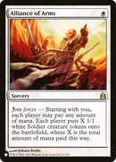 Alliance of Arms (LIST-CMD-4) [The List]