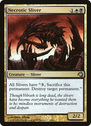 Necrotic Sliver (PDS-020) [Premium Deck Series: Slivers] Foil