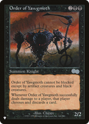 Order of Yawgmoth (LIST-USG-144) [The List]