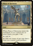 Plaza of Harmony (PPELD-254P) [Promo Pack: Ravnica Allegiance Promos] Foil