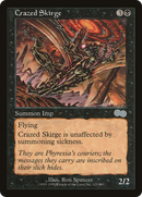 Crazed Skirge (USG-125) [Urza's Saga]