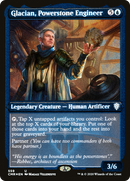 Glacian, Powerstone Engineer (Foil Etched) (CMR-559) [Commander Legends] Etched Foil