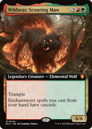 Wildsear, Scouring Maw (Extended Art) (BLC-044) [Bloomburrow Commander]