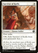 Survivor of Korlis (BRO-028) [The Brothers' War]