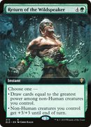 Return of the Wildspeaker (Extended Art) (ELD-373) [Throne of Eldraine] Foil