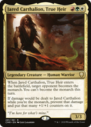 Jared Carthalion, True Heir (CMR-281) [Commander Legends] Foil