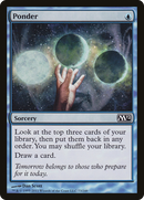 Ponder (M12-073) [Magic 2012] Foil