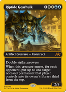 Riptide Gearhulk (First-Place Foil) (DFT-490) [Aetherdrift] Foil
