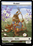 Rabbit Token (BLB-003) [Bloomburrow Tokens]