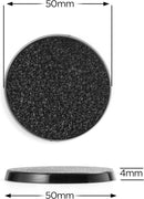 50mm Round Bases (3)