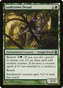Leafcrown Dryad (THS-161) [Theros] Foil