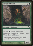 Devoted Druid (SHM-110) [Shadowmoor]