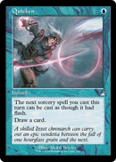Quicken (Retro Frame) (RVR-318) [Ravnica Remastered] Foil