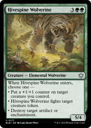 Hivespine Wolverine (BLB-177) [Bloomburrow]