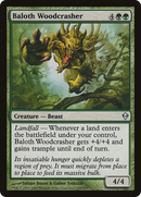 Baloth Woodcrasher (ZEN-157) [Zendikar]