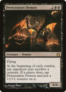 Desecration Demon (RTR-063) [Return to Ravnica] Foil