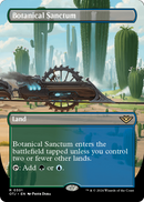 Botanical Sanctum (Borderless) (OTJ-301) [Outlaws of Thunder Junction] Foil