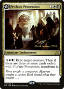 Profane Procession (PRE-166S) [Rivals of Ixalan Promos] Foil