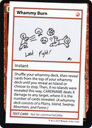 Whammy Burn (No PW Symbol) (CMB1-070) [Mystery Booster Playtest Cards 2021]