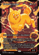 Enduring Courage (Showcase) (DSK-392) [Duskmourn: House of Horror] Foil