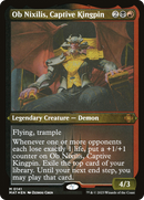 Ob Nixilis, Captive Kingpin (Foil Etched) (MAT-141) [March of the Machine: The Aftermath] Foil