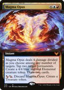 Magma Opus (Extended Art) (STX-346) [Strixhaven: School of Mages] Foil