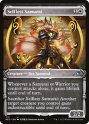 Selfless Samurai (Showcase) (NEO-312) [Kamigawa: Neon Dynasty]