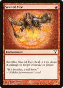 Seal of Fire (DIS-071) [Dissension] Foil
