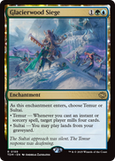 Glacierwood Siege (PPTDM-189) [Promo Pack: Tarkir: Dragonstorm]
