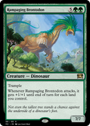 Rampaging Brontodon (PZ2-70775) [Treasure Chest] Foil