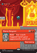 Mana Geyser (SLD-1821) (Borderless) [Secret Lair Drop] Foil