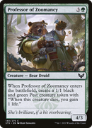 Professor of Zoomancy (STX-140) [Strixhaven: School of Mages]