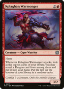Kolaghan Warmonger (MAT-017) [March of the Machine: The Aftermath] Foil