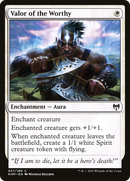 Valor of the Worthy (KHM-037) [Kaldheim] Foil