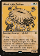Gluntch, the Bestower (Showcase) (CLB-422) [Commander Legends: Battle for Baldur's Gate]