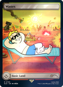Wastes (795) - Full Art (Rainbow Foil) (SLD-795★) [Secret Lair Drop] Foil