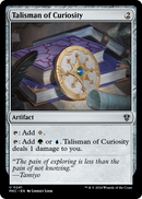 Talisman of Curiosity (MKC-241) [Murders at Karlov Manor Commander]