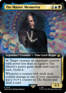 The Master, Mesmerist (Extended Art) (Surge Foil) (WHO-1019) [Doctor Who] Foil
