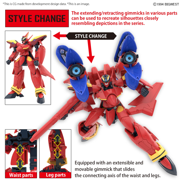 Macross: HG VF-19 Custom Fire Valkyrie with Sound Booster [Jul 2024]