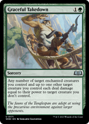 Graceful Takedown (WOE-171) [Wilds of Eldraine] Foil