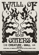 Wall of Omens (SLD-1518) (Showcase) (Borderless) [Secret Lair Drop]