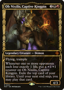 Ob Nixilis, Captive Kingpin (Showcase) (MAT-091) [March of the Machine: The Aftermath]