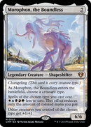 Morophon, the Boundless (CMM-003) [Commander Masters] Foil